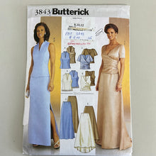 Load image into Gallery viewer, BUTTERICK Pattern, Misses&#39; Top and Skirt (PBT3843)

