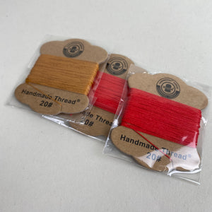 Handmade Hand Sewing Thread 20# -  Red/Rust (NXX1605)
