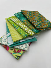 Load image into Gallery viewer, Cotton Fat Quarters, Greens (WQC2504:2511)
