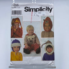 Load image into Gallery viewer, SIMPLICITY Pattern Toddlers Overalls and Accessories (PSI7866)
