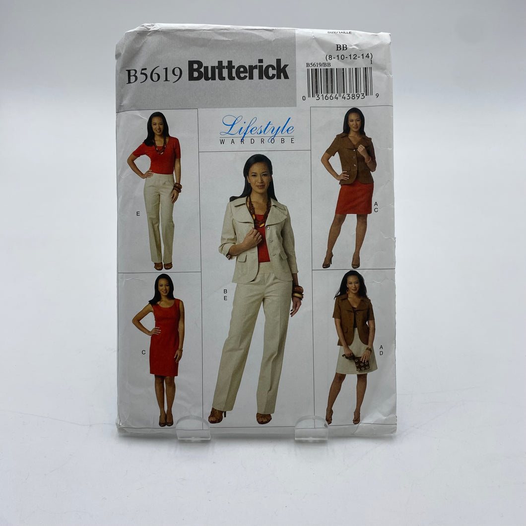 Butterick Pattern - Wardrobe B5619 (NPA0117)