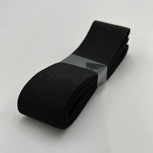 40mm Knit Elastic, Black (NEL0129)