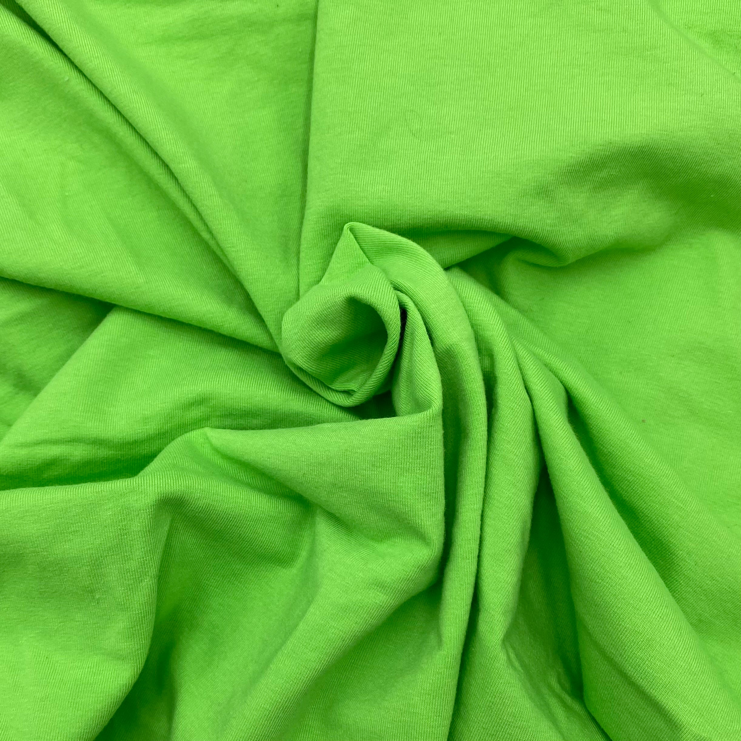 Cotton Jersey - Lime Green (KJE1399)