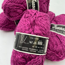 Load image into Gallery viewer, Jessan Cotton Worsted Weight - Dark Magenta (NYN0323)
