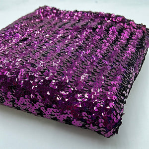 Stretch Sequin Knit, Purple (KXX0151)