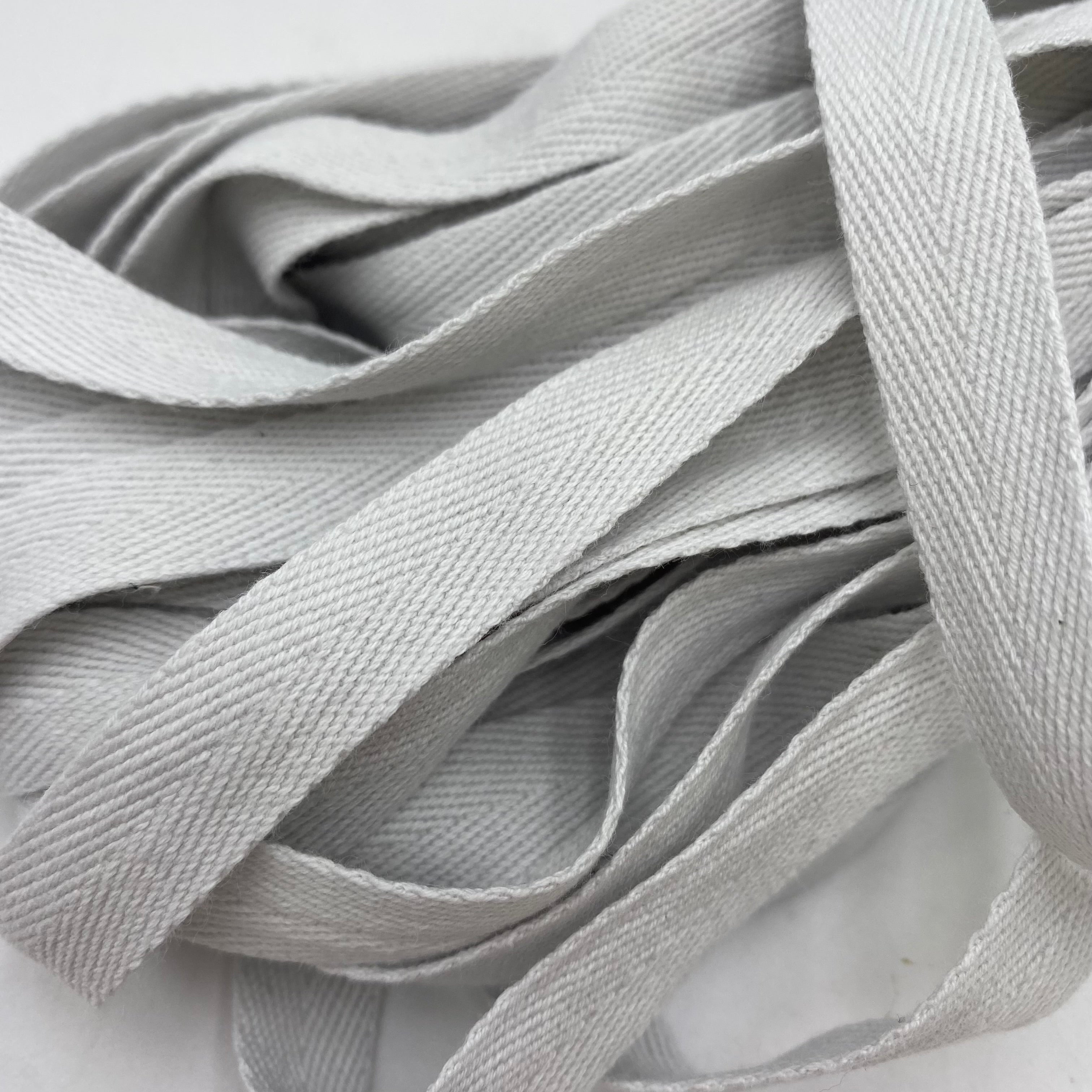 Cotton Twill Tape - Chalk - 15m Bundle (NXX1747)
