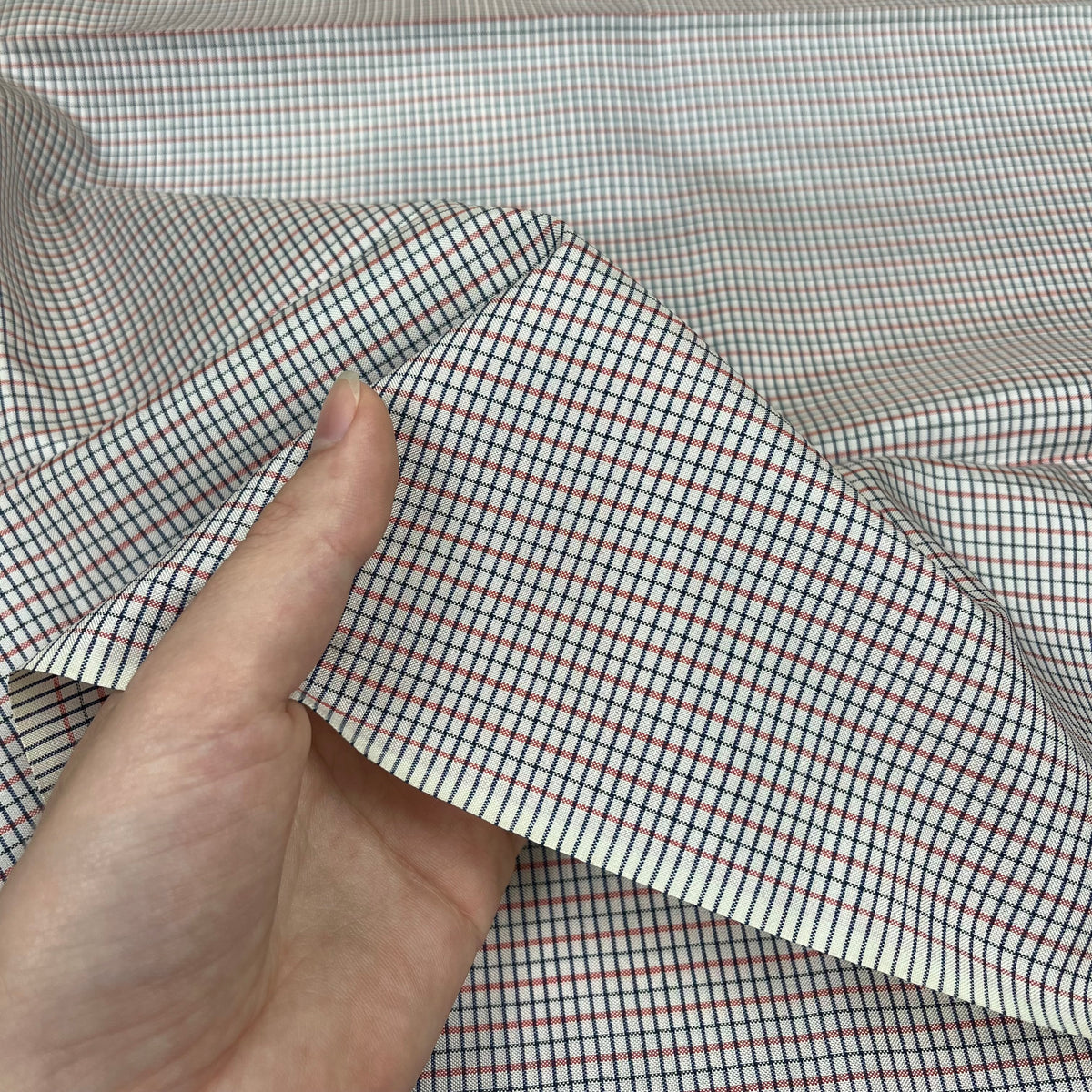 Silk Shirting - Cannes Plaid (WDW3735)