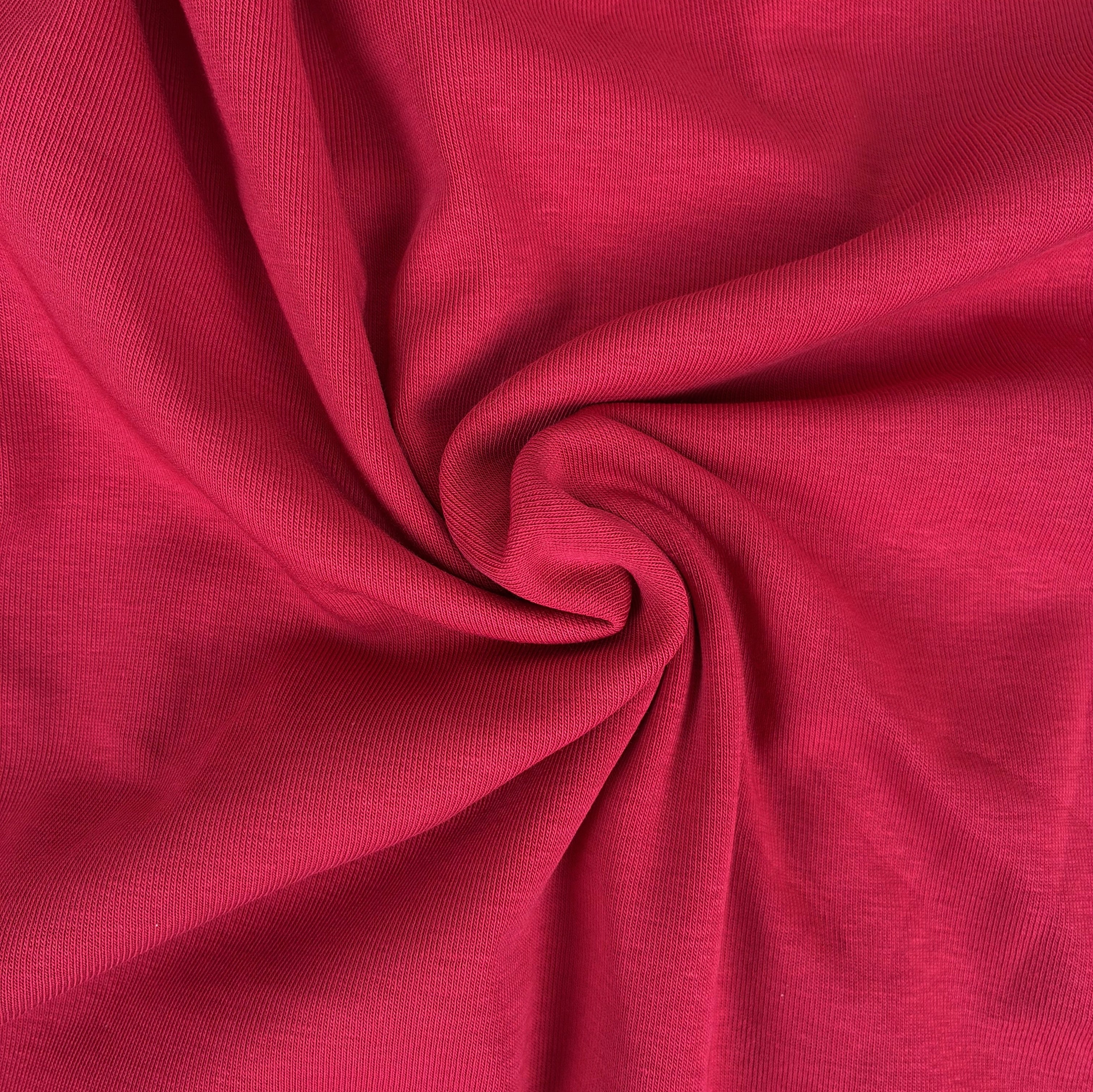 Cotton Baby Rib - Cherry Red (KRB0607)