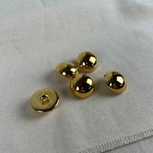 Buttons, Gold Plastic / NBU0023:25