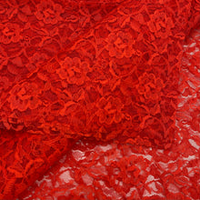Load image into Gallery viewer, Floral Net Lace - Red (WFY0567)

