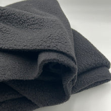 Load image into Gallery viewer, Hoodie (Double-Sided) Fleece with BONUS Rib Knit, Black (KFC0209:211)
