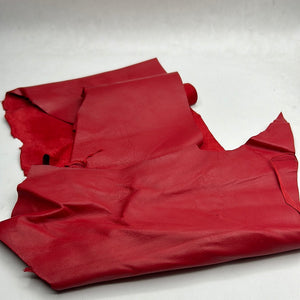 Leather Pieces (soft), Red (SLS0308:323)