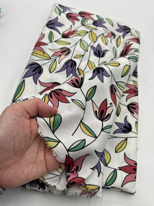Dress Weight, Modern Tulips on White (WDW2299)
