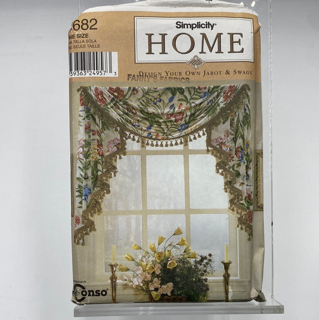 SIMPLICITY Pattern, Design Your Own Window Treatments (PSI9682)