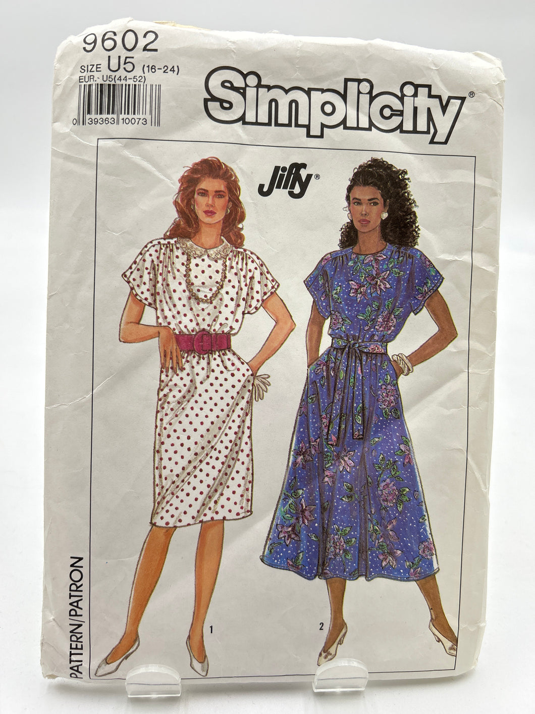 SIMPLICITY 20+ Pattern, Women's Dress (PSI9602)