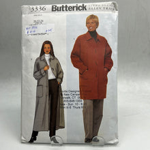 Load image into Gallery viewer, BUTTERICK Pattern, Misses&#39; Petite Coat, (PBT3336)
