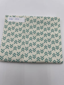 Cotton Fat Quarters, Greens (WQC2504:2511)