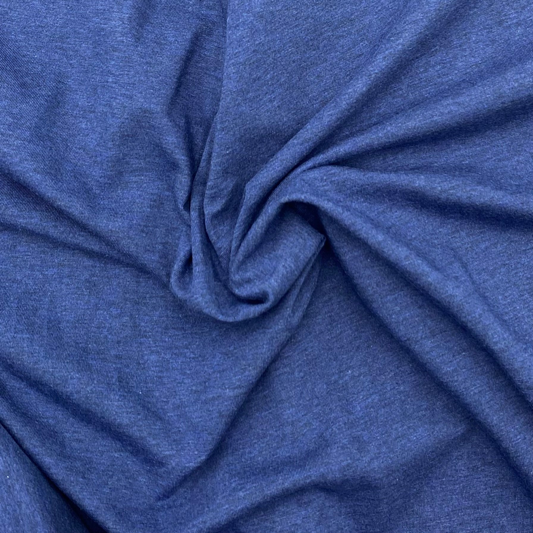 Cotton Single Jersey - Moonlit Ocean Melange (KJE1412)