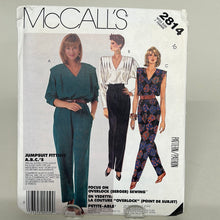 Load image into Gallery viewer, Vintage MCCALL&#39;S Pattern, Misses&#39; Jumpsuit (PMC2814)
