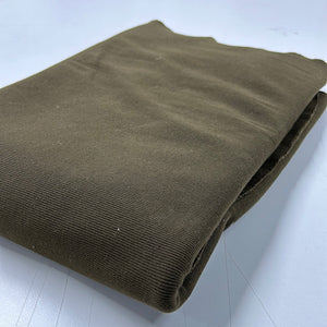 Cotton Rib Knit, Khaki (KRB0448,456)