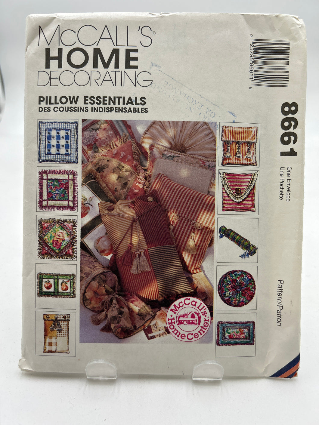 MCCALL'S Pattern, Pillow Essentials (PMC8661)