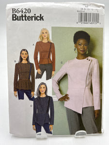 BUTTERICK Pattern, Misses' Jacket (PBT6420)