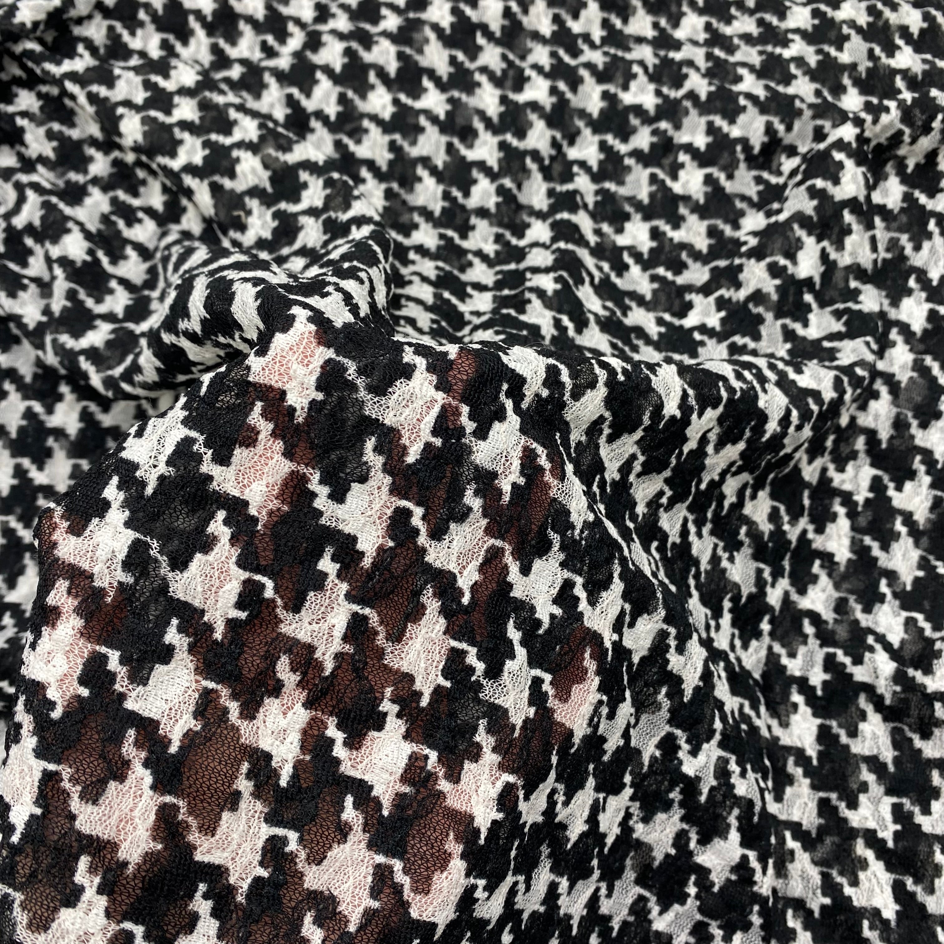 Crinkle Knit - Houndstooth (KXX0231)