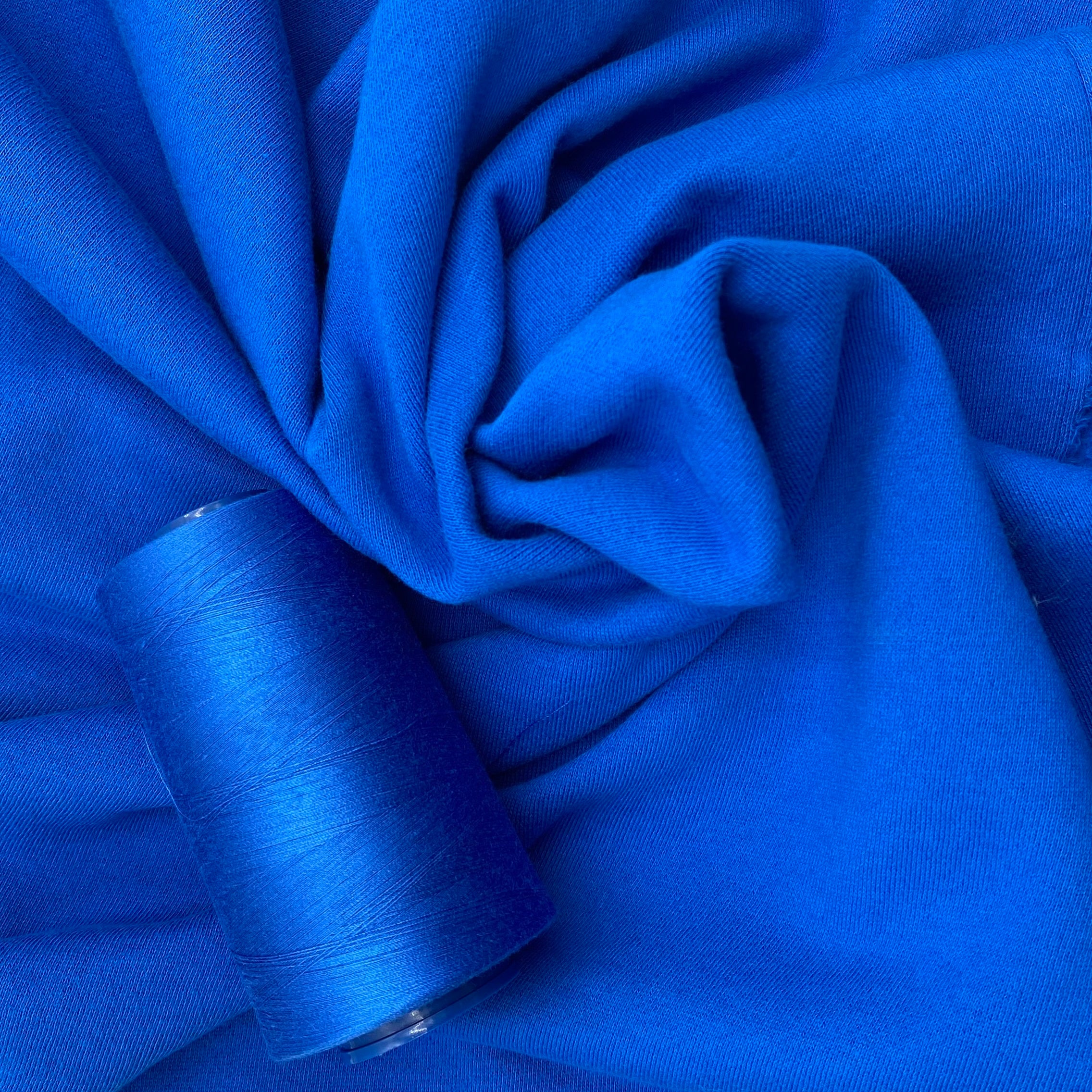 Cotton Blend Hoodie Fleece - Snorkel Blue (KFR0668)