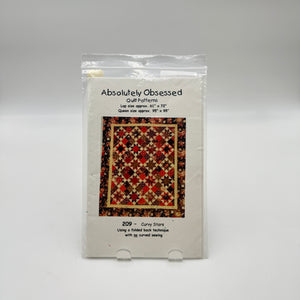 Quilt Pattern, Curvy Stars (PXX0726)