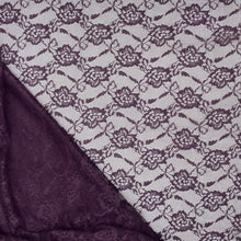 Load image into Gallery viewer, Floral Lace - Plum (WFY0565)
