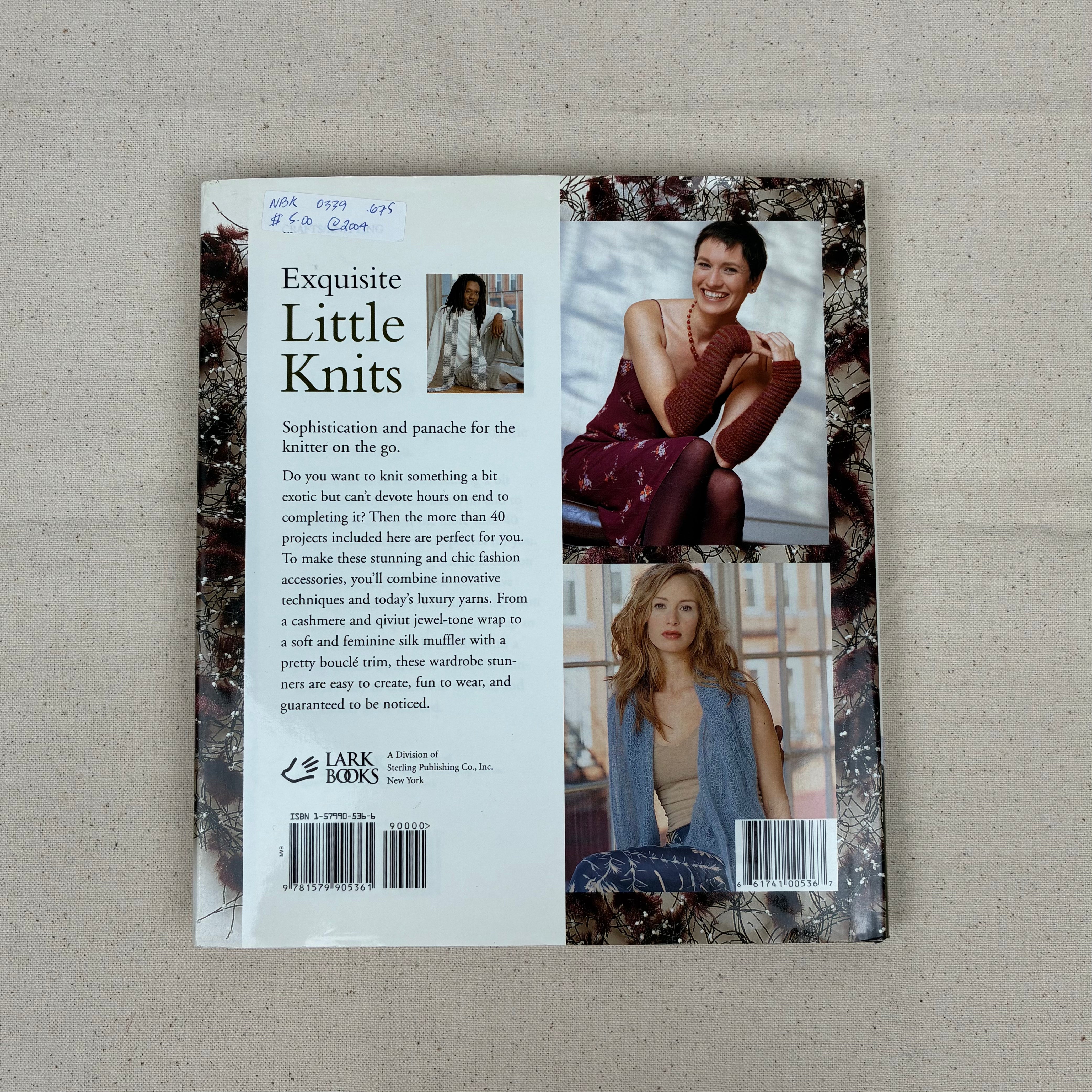 Knitting Book - Exquisite Little Knits (NBK0339)