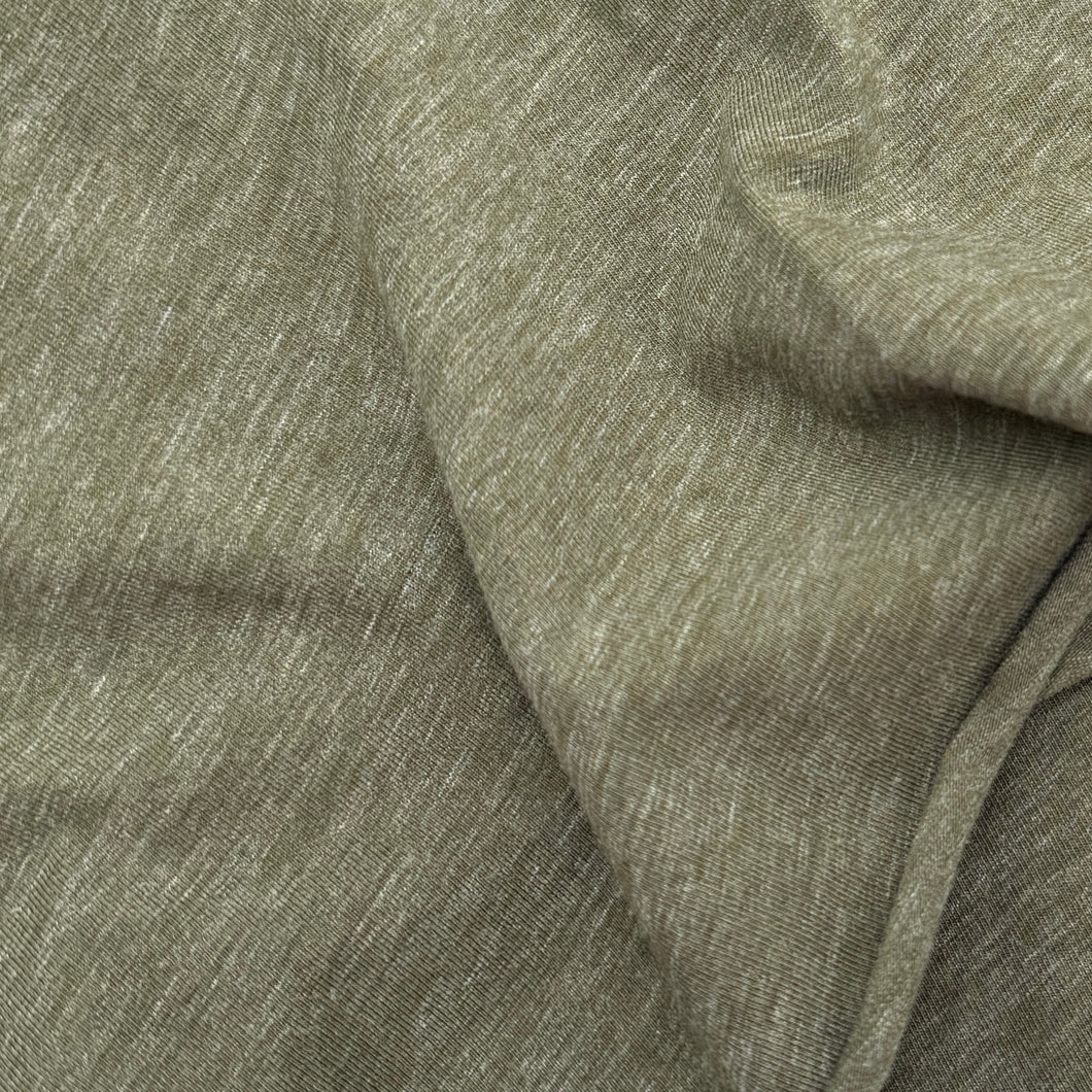Cotton Jersey, Moss Heather (KJE1222)