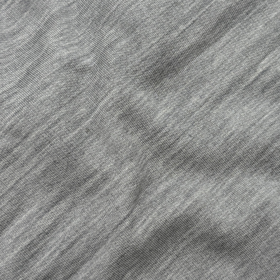 Wool Cotton Micro Terry - Heathered Grey (KFR0638)