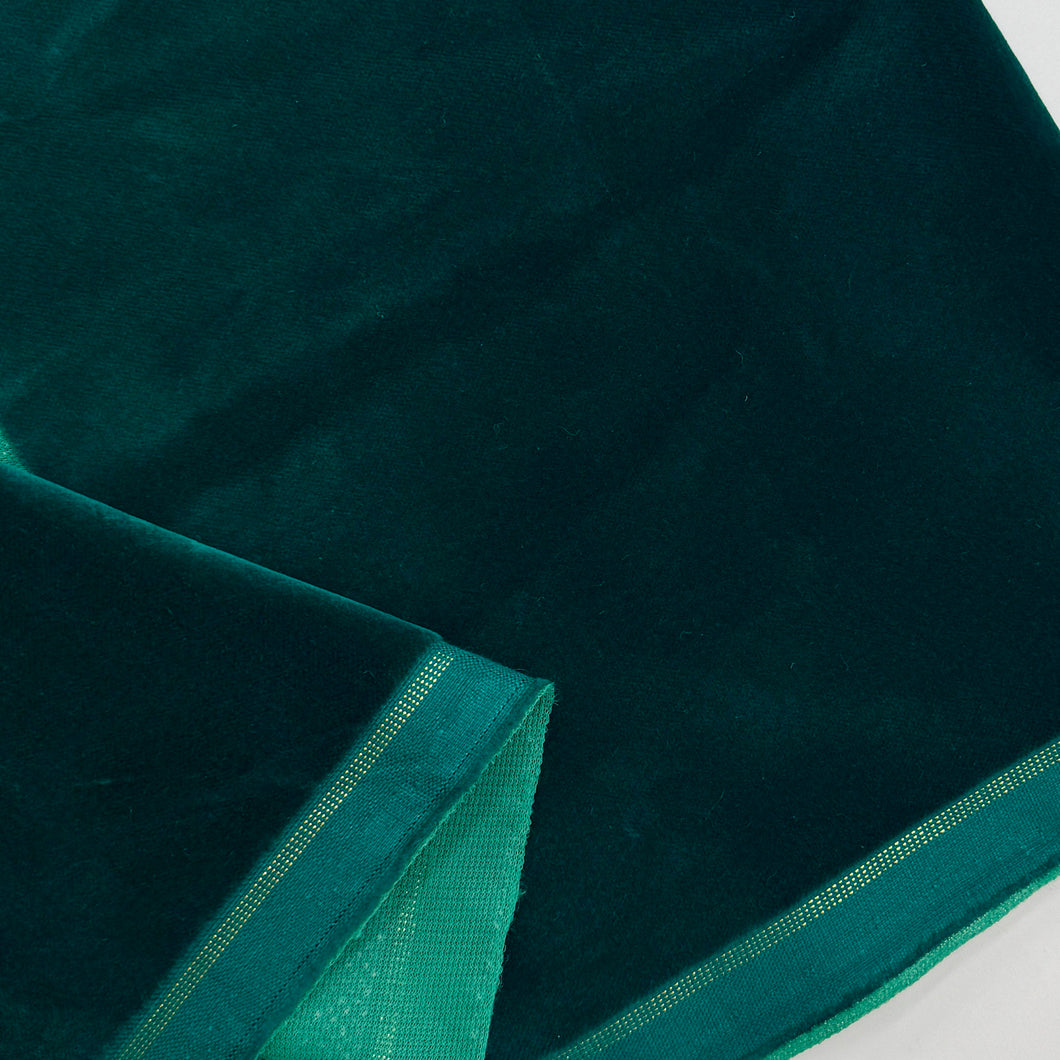 Cotton Blend Velvet, Emerald Green (WVV0007)