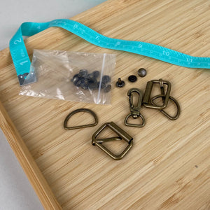 Assorted Hardware - Antique Gold (NXX1551)