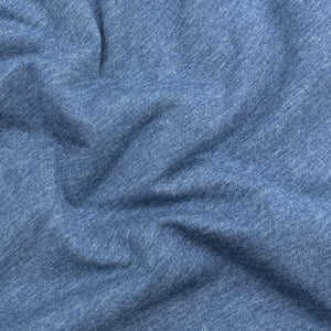 Cotton Single Jersey, Azure Sky Melange (KJE1330)