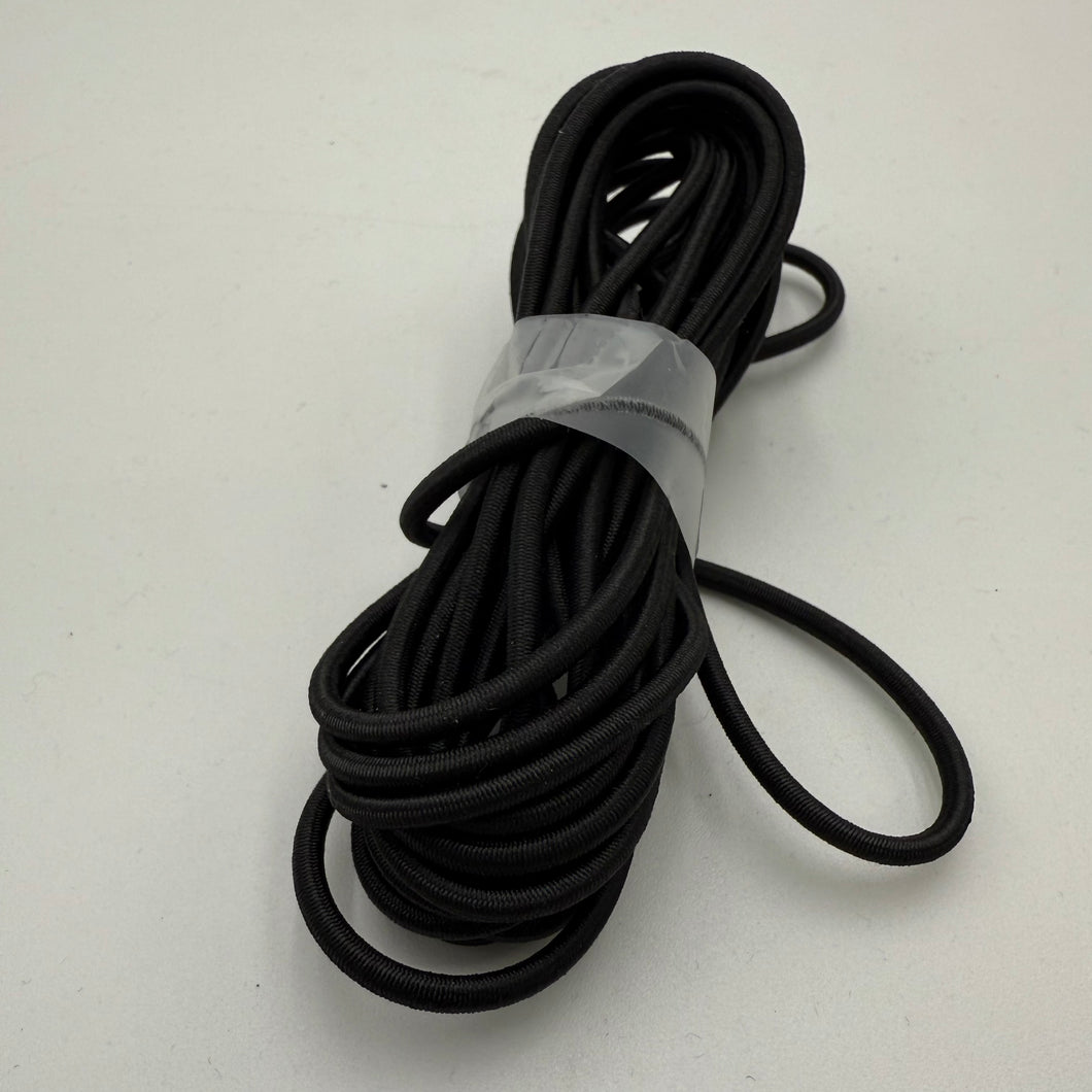 Round Elastic, 3mm Black (NEL0182)
