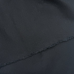 Cotton French Terry - Black (KFR0639)