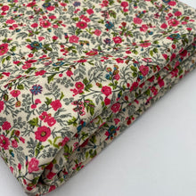 Load image into Gallery viewer, Knit, Pink Floral on Cream (KXX0162)
