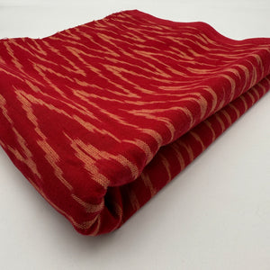 Cotton Shirt Weight, Red Ikat (WDW0963)