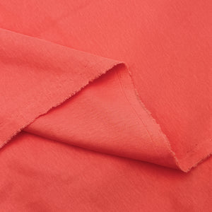 Cotton Baby Rib Knit, Fluorescent Orange (KRB0547)