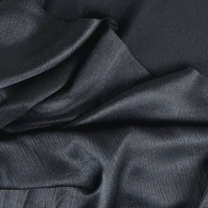 Rayon Viscose Crinkle Dress Weight, Midnight (WDW2207)