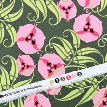 Load image into Gallery viewer, Cotton Twill Bottom Weight, Pink and Olive Floral (WBW0466)(WTW)
