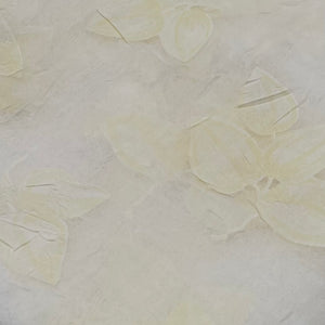 Light Weight Drapery, Buttermilk Leaves (HDH0680)