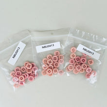 Load image into Gallery viewer, Plastic Buttons, Mid Pink (NBU0413)
