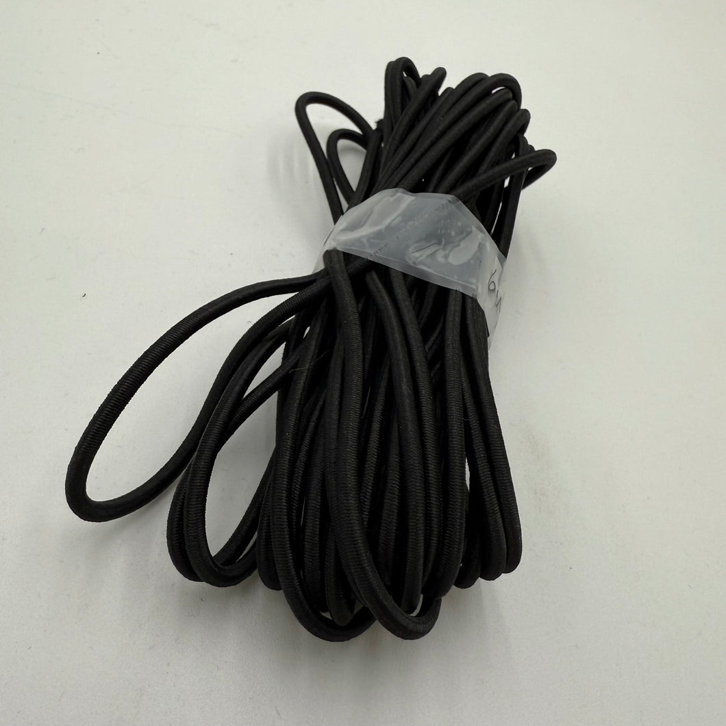Round Elastic, 3mm Black (NEL0183)