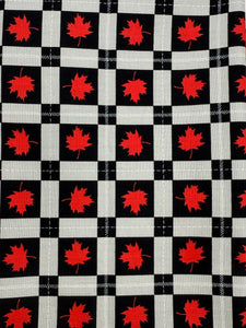 MODA Quilting Cotton, Canadian Red, Grey, & Black (WQC2611)
