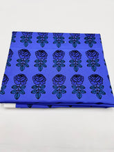 Load image into Gallery viewer, Marimekko Cotton Shirting, Periwinkle Roses (WDW2416)
