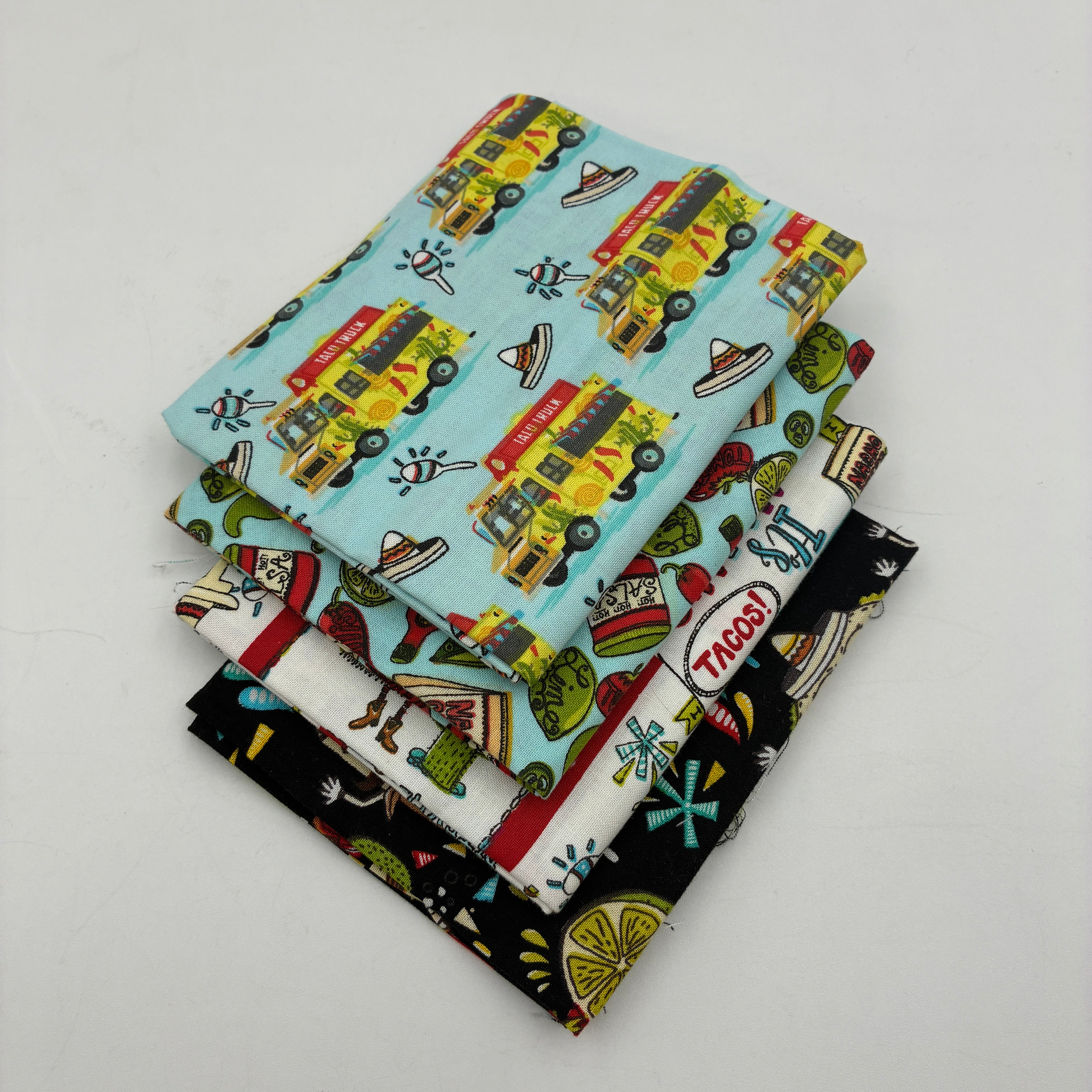 Quilting Cotton Fat Quarter Bundle - Taco Truck (WQC3168)