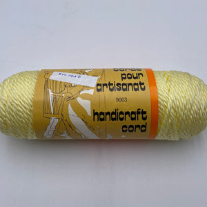 Macrame Cord - Pale Yellow (NXX1442)